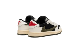 Air Jordan 1 Retro Low OG SP Travis Scott Olive Enfant (PS) - DZ5909-106