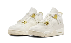 Air Jordan 4 Sail Metallic Gold - AQ9129-170