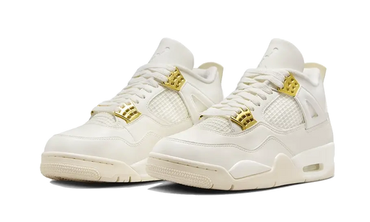 Air Jordan 4 Sail Metallic Gold - AQ9129-170