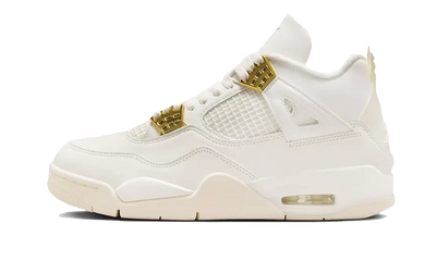 Air Jordan 4 Sail Metallic Gold - Aplug