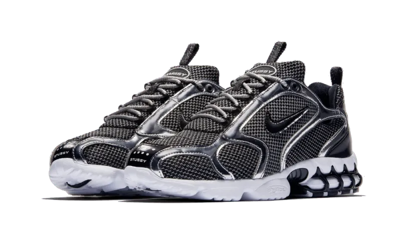 Air Zoom Spiridon Cage 2 Stussy Pure Platinum - CU1854-001