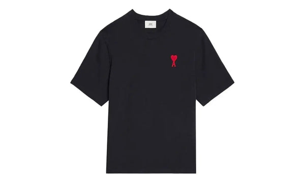 Ami Paris Tonal Ami De Coeur S/S T-shirt Black