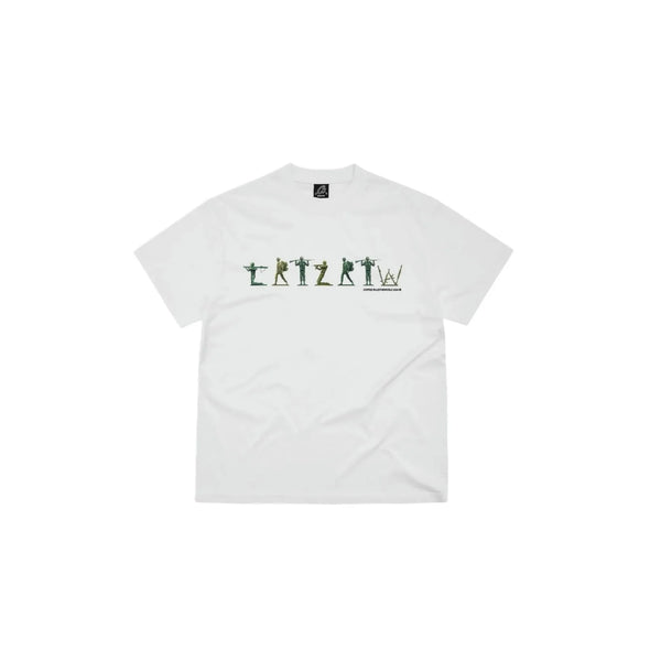 Corteiz Army Alphabet Tee White