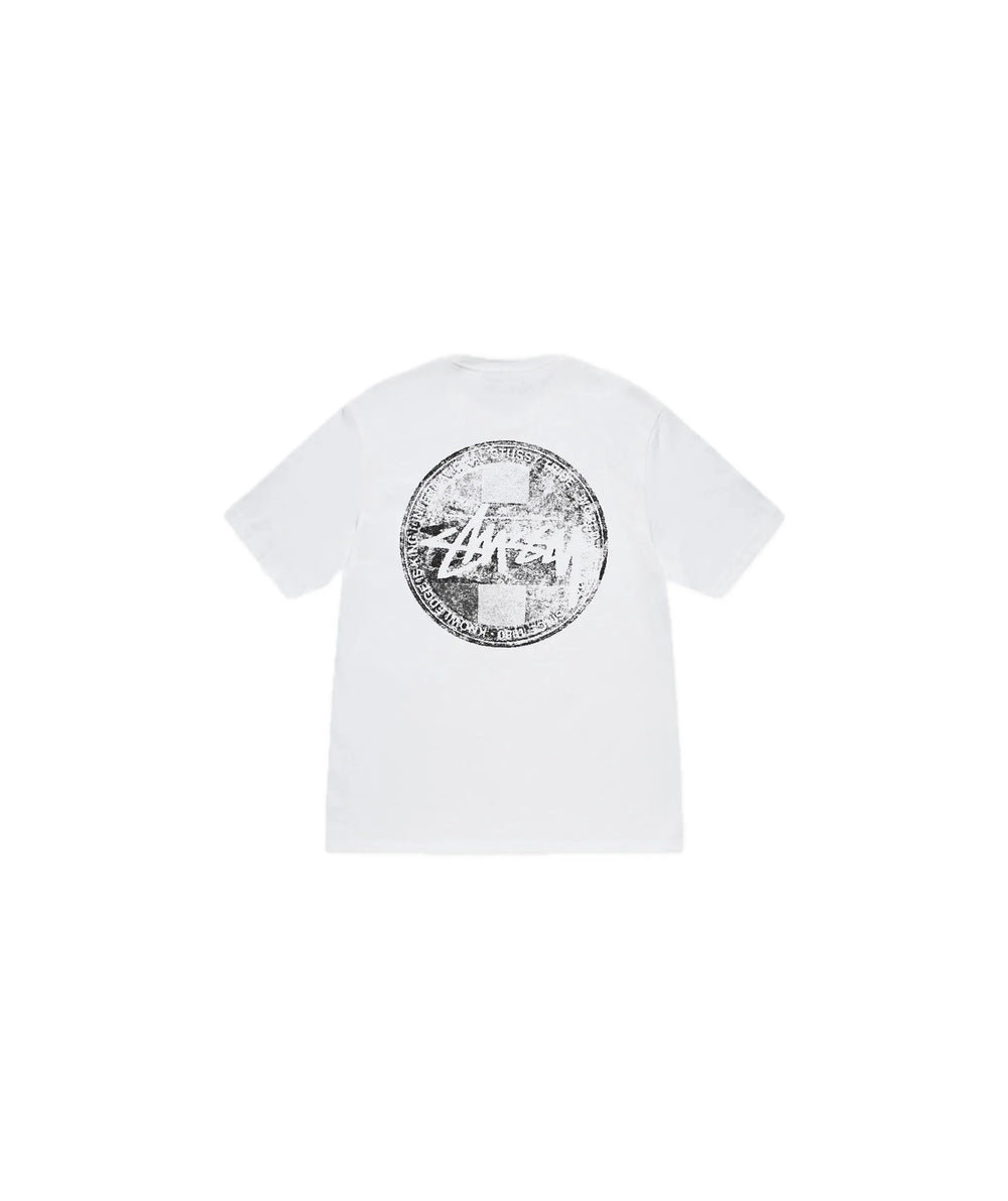 Stussy Dot Stamp Tee White - 008927371982