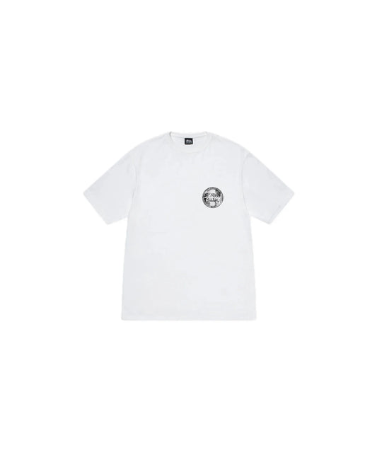 Stussy Dot Stamp Tee White - 008927371982