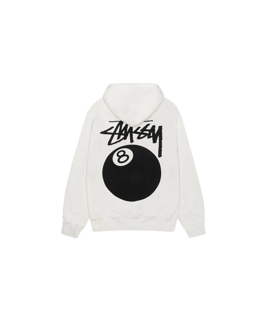 Stussy 8 Ball Pigment Dyed Hoodie Natural