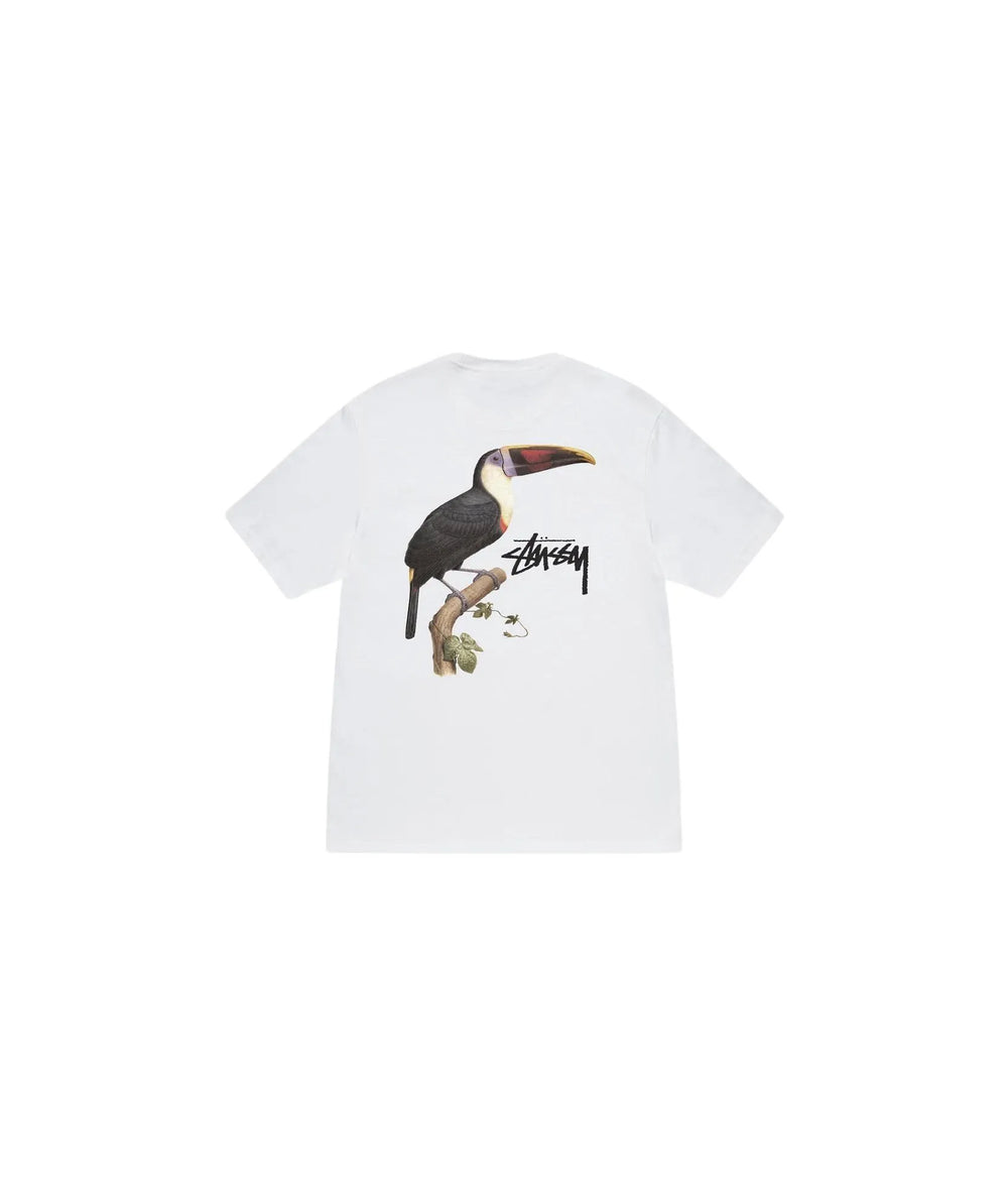 Stussy Toucan Tee White - 012377299086