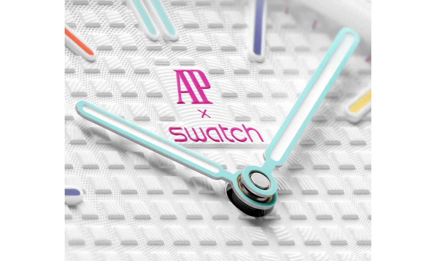 Swatch x Audemars Piguet Bioceramic Royal Pop Huit Blanc