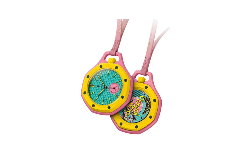 Swatch x Audemars Piguet Bioceramic Royal Pop Savonnette Otg Roz
