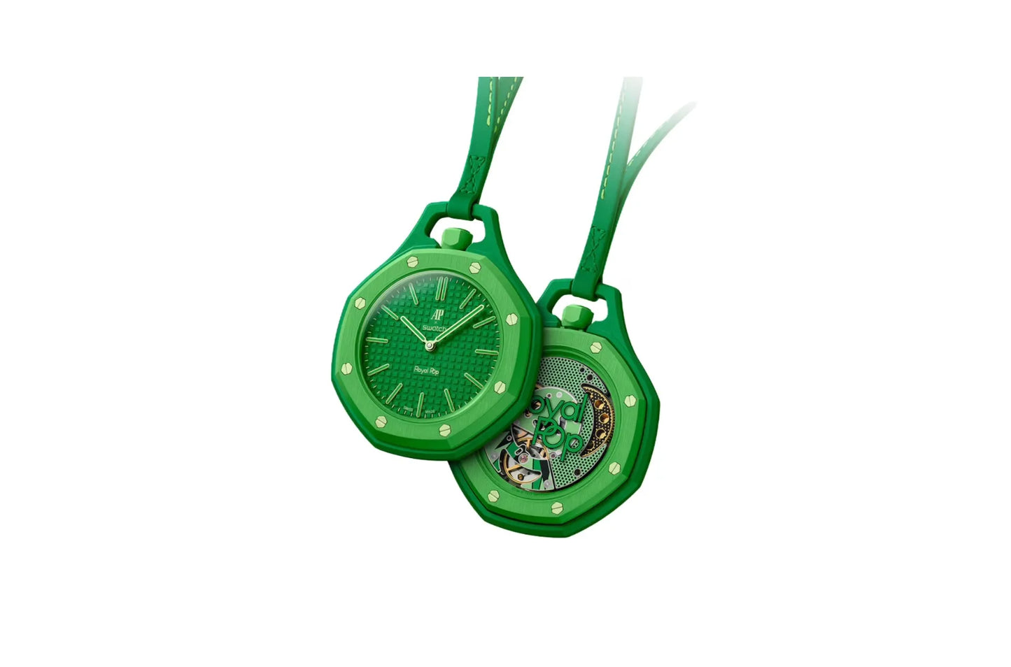 Swatch x Audemars Piguet Bioceramic Royal Pop Green Eight