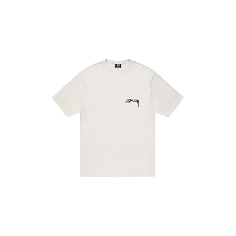 Stussy Arachnid Pigment Dyed Tee Natural