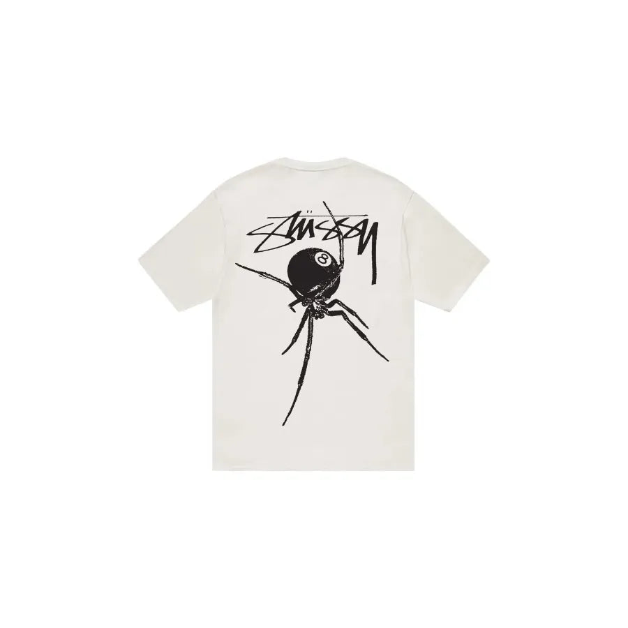 Stussy Arachnid Pigment Dyed Tee Natural