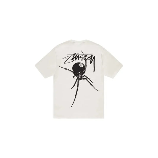 Stussy Arachnid Pigment Dyed Tee Natural
