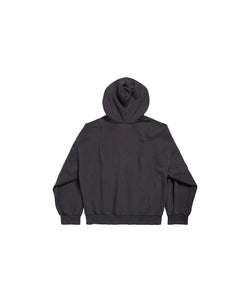 Balenciaga Ebay Zip Up Regular Fit Hoodie Black