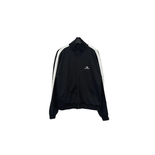 Balenciaga Logo Track Jacket Black/White