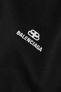 Balenciaga Logo Track Jacket Black/White