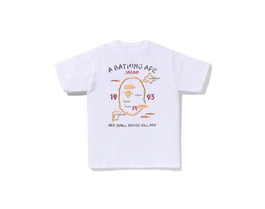 Bape Japan Souvenir Tee White