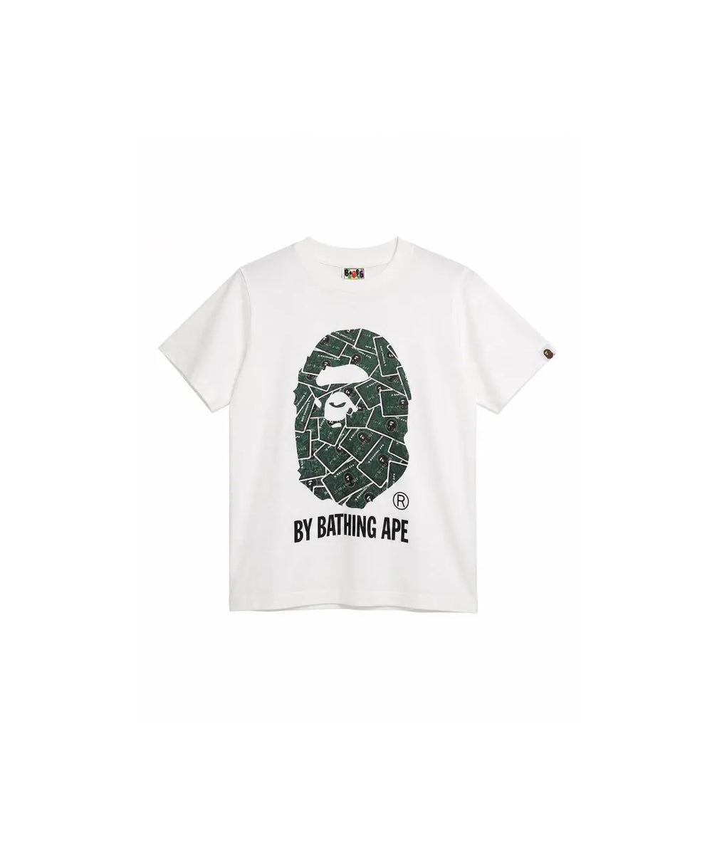 BAPE Bathing Ape White American Express Credit Card Graphic T-Shirt