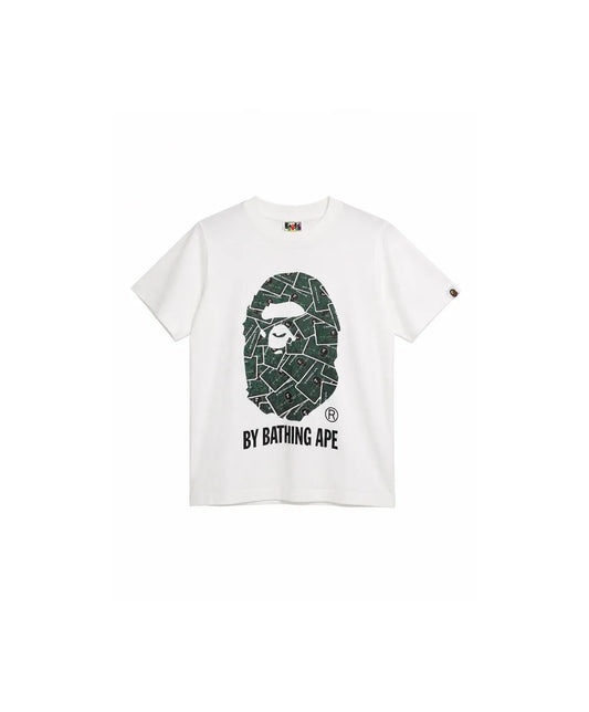 BAPE Bathing Ape White American Express Credit Card Graphic T-Shirt