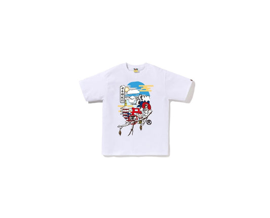BAPE Japan Culture Ape Head Tee White - BAPE-JPCUL-WHT