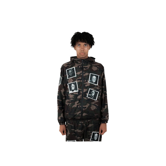 Blurry Universe Wind Jacket Camo