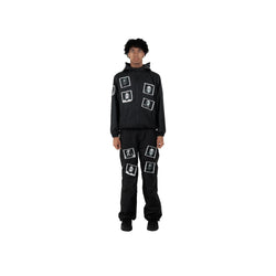 Blurry Universe Wind Pants Black