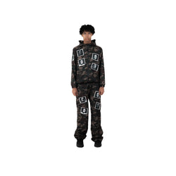 Blurry Universe Wind Pants Camo