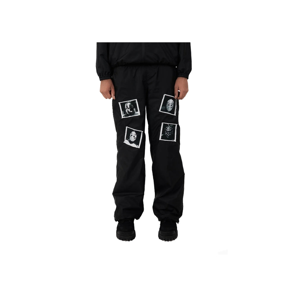 Blurry Universe Wind Pants Black