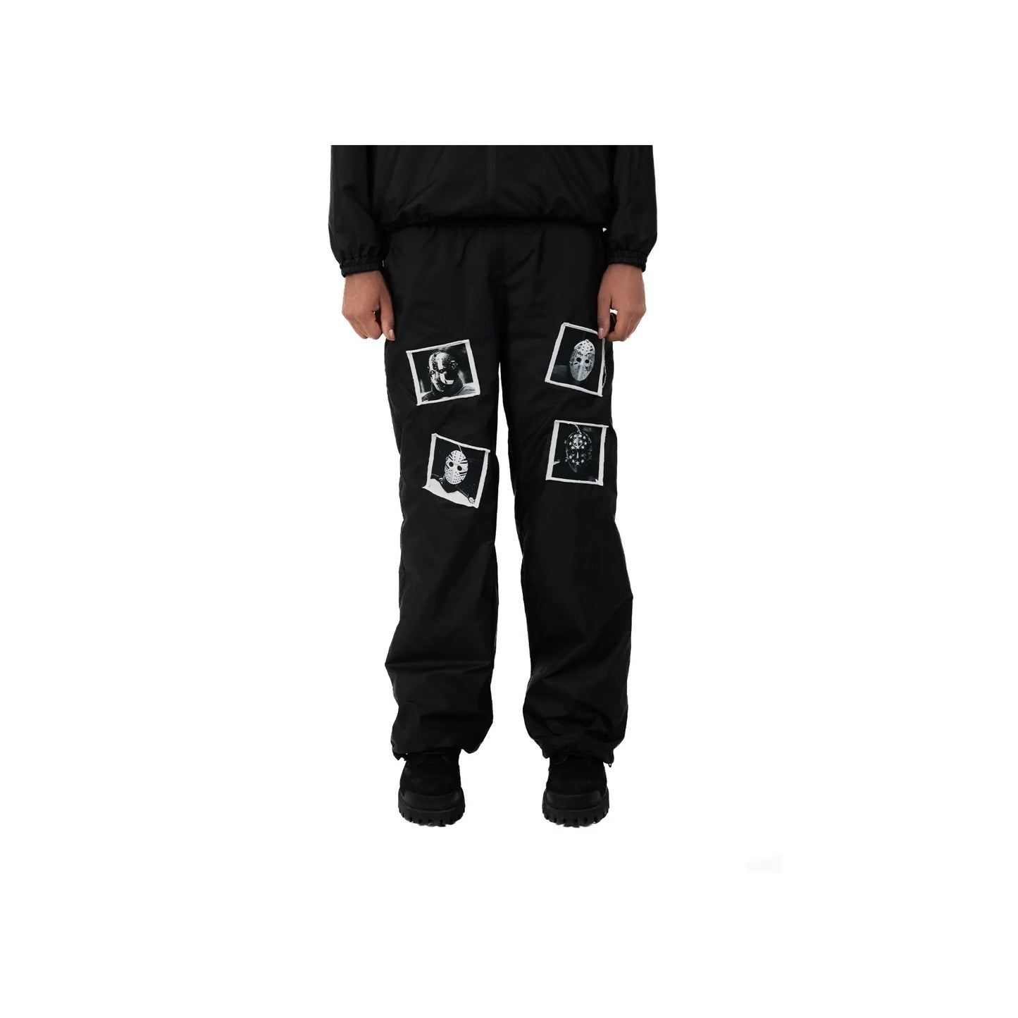 Blurry Universe Wind Pants Black