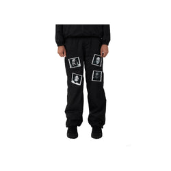Blurry Universe Wind Pants Black
