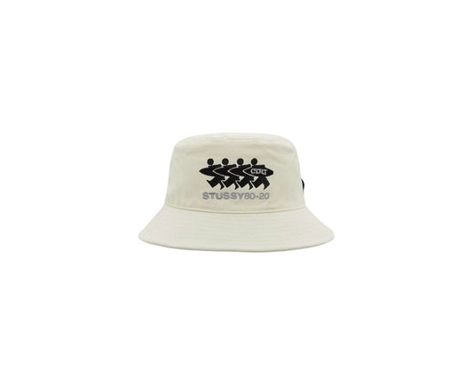 Stussy CDG Canvas Bucket Hat Natural - STUS-SXCCBH-NATURAL