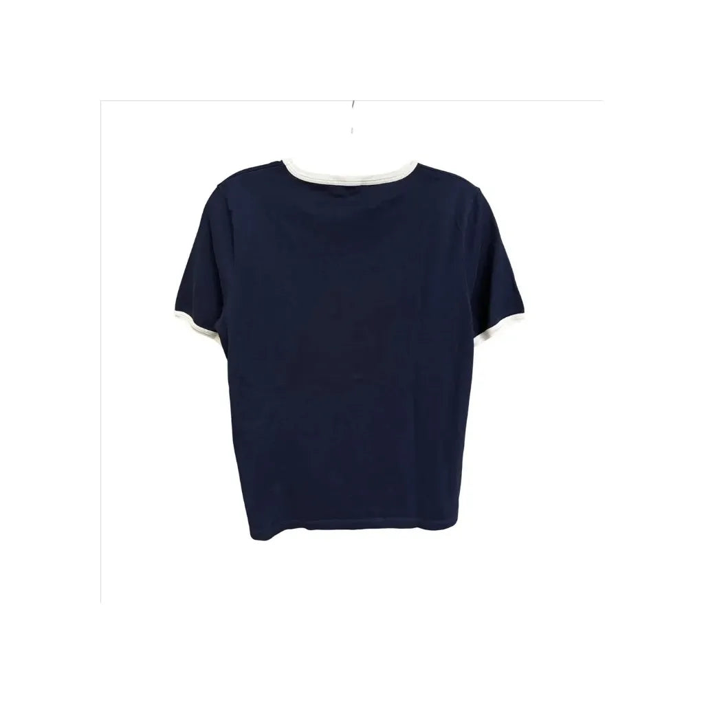 Celine Horse Carriage Tee Navy