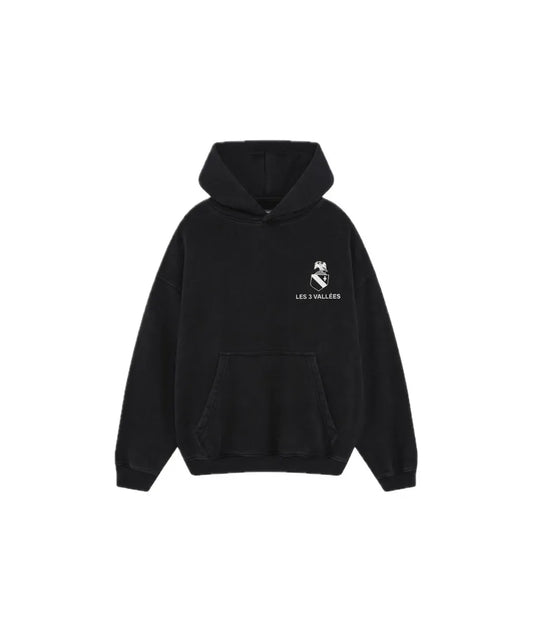 Cole Buxton Resort Les 3 Vallees Hoodie Black
