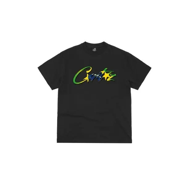 Corteiz Brazil Tee Black