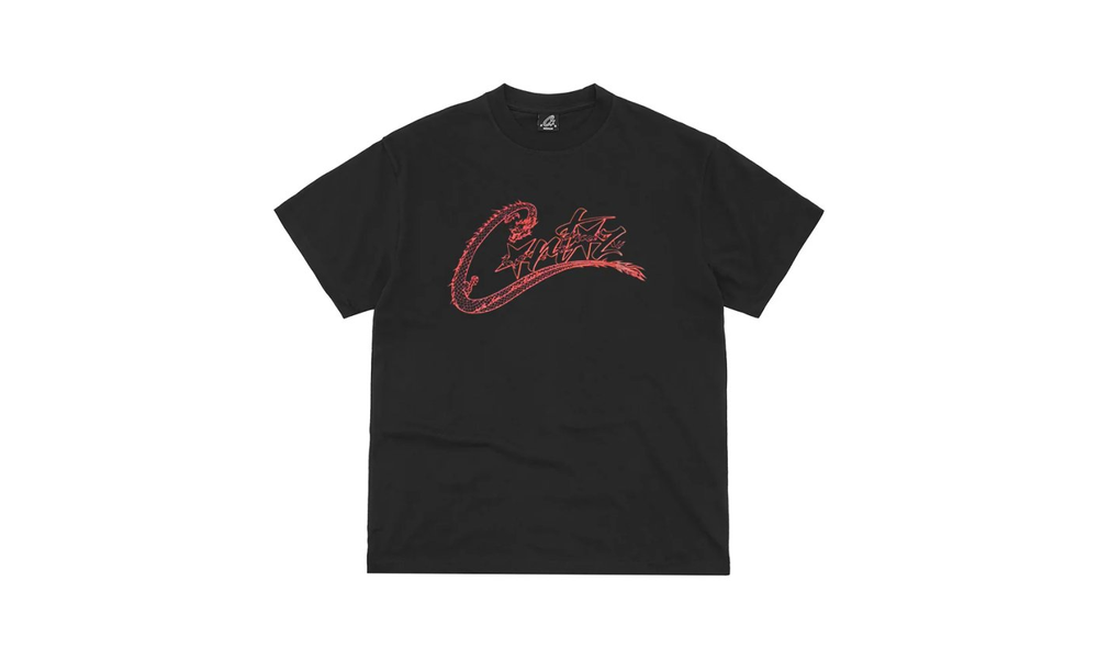 Corteiz Dragon Allstarz Tee Black - CRTZ-DRAGON-ALLSTARZ-BLK23