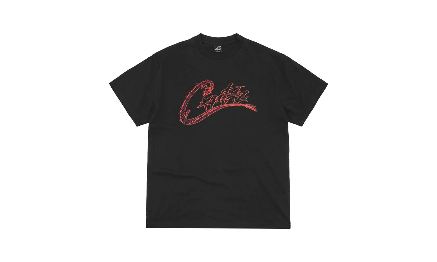 Corteiz Dragon Allstarz Tee Black - CRTZ-DRAGON-ALLSTARZ-BLK23