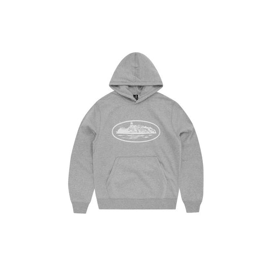 Corteiz Alcatraz Hoodie 2024 Heather Grey - CORT-CO24AH-GREY