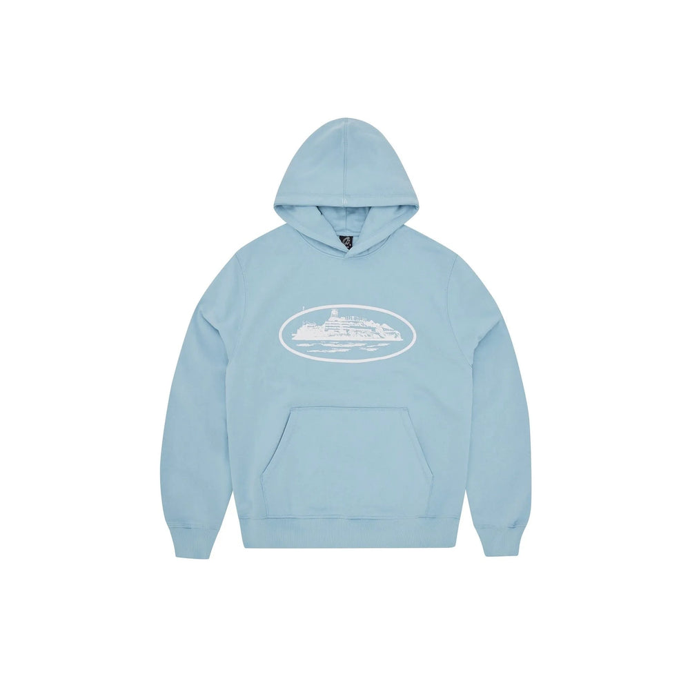 Corteiz Alcatraz Hoodie Baby Blu - CORT-COAHBB-BABYBLU