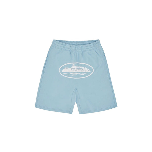 Corteiz Alcatraz Shorts Baby Blue - CORT-COASBB-BABYBLUE