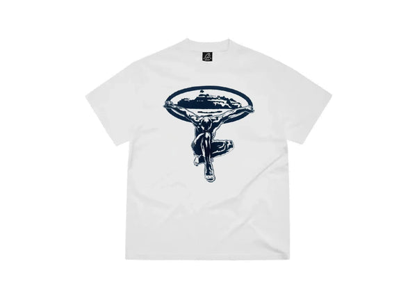 Corteiz RTW Alcatraz Statue T-Shirt White