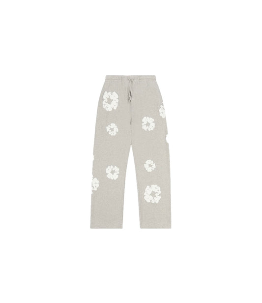 Denim Tears Cotton Wreath Pants Open Hem Grey - DNMTEARS-CTNWRTH-PANTSGREY