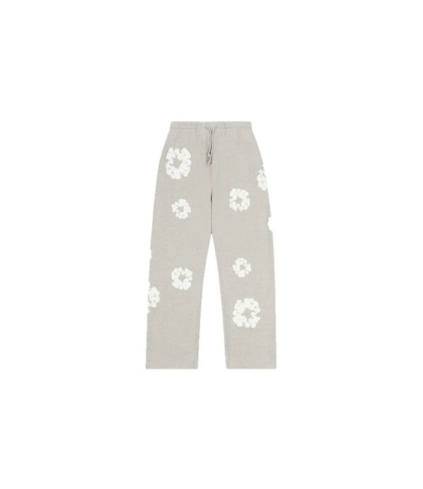 Denim Tears Cotton Wreath Pants Open Hem Grey