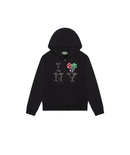 Denim Tears NY Zip Hoodie Black