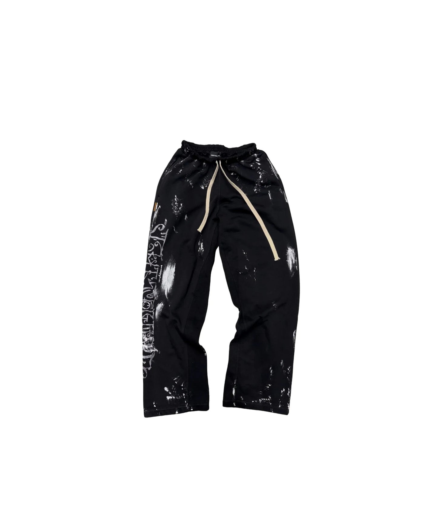 FVCK Flared Arabic Sweatpants Black/White