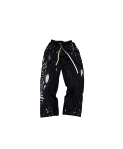 FVCK Flared Arabic Sweatpants Black/White