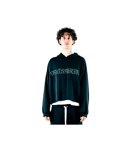 FVCK Arabic Hoodie Bottle Green