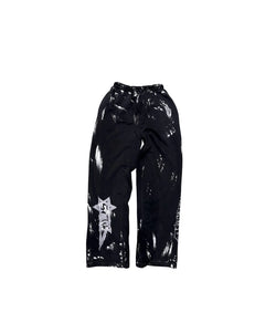 FVCK Flared Arabic Sweatpants Black/White