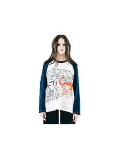 FVCK R.Frappe Raglan Tee Navy