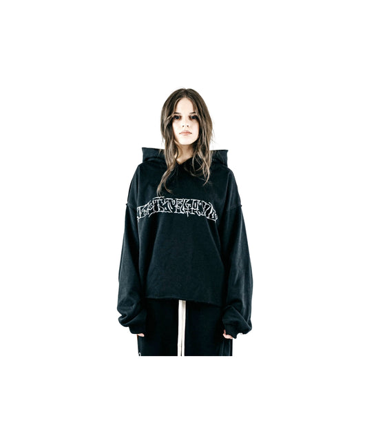 FVCK Arabic Hoodie White Ash