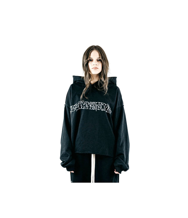 FVCK Arabic Hoodie White Ash